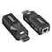 PWAY HDMI Extender 165ft Audio Video 1080P Over Cat5 Cat6 Ethernet Cable Transmit Lossless Signal HDMI Long Distance Extension Adapter