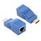 Greatstar HDMI ExtenderGEATSTAR 30M HDMI to RJ45 Network Cable Extender Converter Adapter Splitter Repeater by Cat 5e Cat 6 1080P for HDTV HDPC PS4 STB 4K 2K Blue