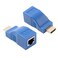 Greatstar HDMI ExtenderGEATSTAR 30M HDMI to RJ45 Network Cable Extender Converter Adapter Splitter Repeater by Cat 5e Cat 6 1080P for HDTV HDPC PS4 STB 4K 2K Blue