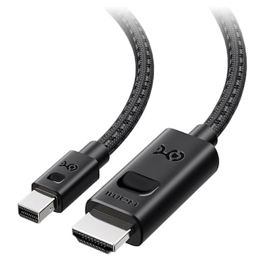 Cable Matters 8K Mini DisplayPort 14 to HDMI 21 Cable 6ft 18m with 4K 240Hz 8K 60Hz Unidirectional Mini Display Port to HDMI 21 Cable Black