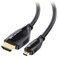 Cable Matters HighSpeed 4K60Hz Micro HDMI to HDMI Cable 10ft Ideal for Tablet Notebook Camera Raspberry Pi 4 and Raspberry Pi 5