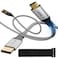Elecan UniDirectional HDMI to DisplayPort Adapter Monitor Cable 10 Ft 4K60Hz 2K 1080P with USB Powered Source to DP Display Converter for PCAMDNVIDIAMacNSPS5XboxTiesNOT DP to HDMI