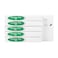 Duogalia 5 Pack Fiber Cleaner Fiber Optic Connector Cleaning Pen for 25mm SCSTFC Connectors Over 800 Cleans