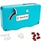 Fibershack Fiber Optic Cleaning Box 125mm LC Fiber Cleaner 25mm SC Optical Cables and Port Cleaner 500 use Optical Connector Cleaning Tool is a crucial Addition to your Kit