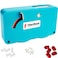 Fibershack Fiber Optic Cleaning Box 125mm LC Fiber Cleaner 25mm SC Optical Cables and Port Cleaner 500 use Optical Connector Cleaning Tool is a crucial Addition to your Kit