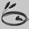 Bangun 90 Degree Optical Audio Splitter 1 in 2 Out Cable Digital Toslink Fiber Optical Splitter Audio Adapter Cable 1 Male Input 2 Male Output for TV Soundbar 10ft