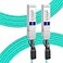 FLYPROFiber 10G SFP AOC Cable Active Optical Fiber Cable OM3 MMF DirectAttach for Cisco SFP10GAOC30M Ubiquiti UniFi Supermicro Mikrotik 30M984ft