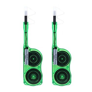 Duogalia 2 Pack Fiber Optic Cleaner Tools Cleaning Pen for MPOMTP Connector Optical Connector Cleaner Over 600 Cleans Fiber Endface Cleans Optical Connector CleansGreen