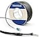 YUTIANHOME 330ft100m OD5mm Industrial TPU OM3 Fiber LC to LC Outdoor Armored Fiber Patch Cable Duplex Multimode Fiber Optic Cable 40Gb 10Gb 50125 Uniboot LCLC with Pulling Eye Kit Installed on one end