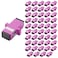 GwliUni 50Pcs SC to SC OM4 MultiMode Couplers Simplex Fiber Optical Adapters Cable Connectors