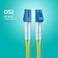 H!Fiber.com 03M OS2 LC to LC Fiber Patch Cable Single Mode SFP Fiber Jumper Duplex LCLC 9125um LSZH 1ft for 1G10G SMF SFP Transceiver Router Networks and More Available 02m 100m