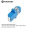 fyboptwu 100 pcs LC Fiber Optic Coupler Adapter LC to LC Coupler Duplex Singlemode SM Fiber Optic Cable Adapter LCLC Duplex Single Mode Connector
