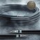 Elfcam 50m164ft Armored Fiber Optic Cable for Outdoor and Indoor SCA to SCA Simplex Singlemode Compatible with FTTH Cables 50 Meters
