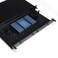 Fiber Optic Link Fiber Optic Patch Panel Rack Mount 1 RU Includes 2 LC Duplex Singlemode and 2 LC Duplex Multimode Adapter Plates Includes Splice Trays Up to 24 Fiber Capacity