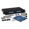 Fiber Optic Link Fiber Optic Patch Panel Rack Mount 1 RU Includes 2 LC Duplex Singlemode and 2 LC Duplex Multimode Adapter Plates Includes Splice Trays Up to 24 Fiber Capacity