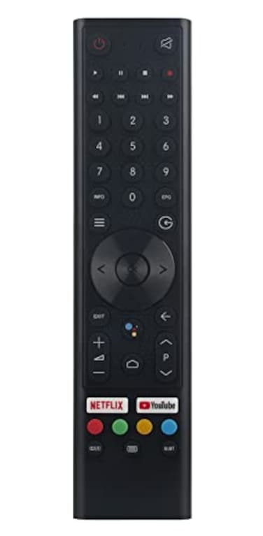 AULCMEET Replaced Remote Control Compatible with CAIXUN Smart Android TV EC43S1UA EC50S1A