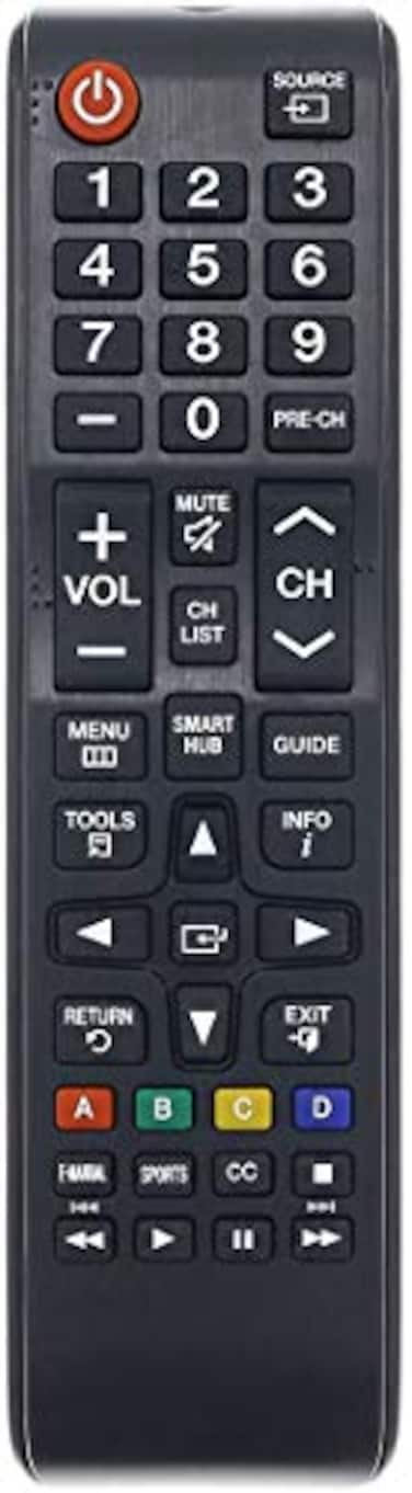 ezControl Universal Remote Control for Samsung Smart TV All Models LCD LED 3D HDTV Smart TV AA59 and BN59 Series BN5901199F AA5900786A BN5901175N BN5901301A