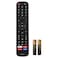 MEIWELL New IR ERF2A60 Remote Control Fit for Hisense Smart 4K TV 65H8F 50H8F 65H9F 55H9F 55H8F 43H6570F 50H6570F 55H6570F 65H6570 55H9020F 55H9030F with Two Batteries Without Voice Function