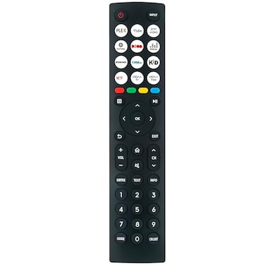 ECONTROLLY EN2J36H Replace Remote Control Compatible with Hisense 4K ULED LED LCD TV 65U7HQ 55U8HQ 55U8HAU 65U8HQ 75U8HAU 55E7HQ 65U8HAU 50E77HQ 55E77HQ