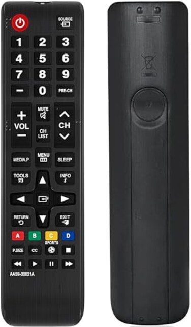 UBay Remote Control Replacement for Samsung AA5900821A PL43F4500AF LH40HDPLGAZA T24C550 UN39EH5003F UN40H5003AFXZA LCD LED HDTV TV