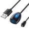 Cable Matters Infrared Remote Extender Cable 25ft IR Repeater Kit Cable IR Extender USB Infrared Remote Blaster Cord Up to 15ft Signal Range NOT Compatible with RF Signals