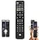 GE Universal Remote Control with Roku or Fire TV Streaming Remote Compartment use with Samsung Vizio LG Sony Sharp Apple TV TCL Smart TVs Streaming Players Bluray DVD 4Device 59046