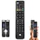 GE Universal Remote Control with Roku or Fire TV Streaming Remote Compartment use with Samsung Vizio LG Sony Sharp Apple TV TCL Smart TVs Streaming Players Bluray DVD 4Device 59046