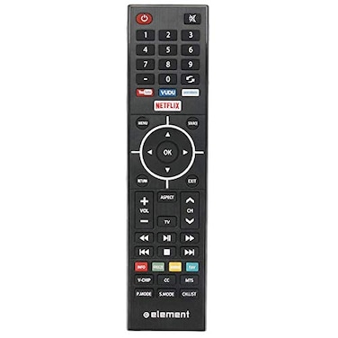 UBay New Replacement Remote Control for Element OTT Smart TV ELSJ5017 ELSW3917BF E4SFT5517 E4SFT5017 E4STA5017