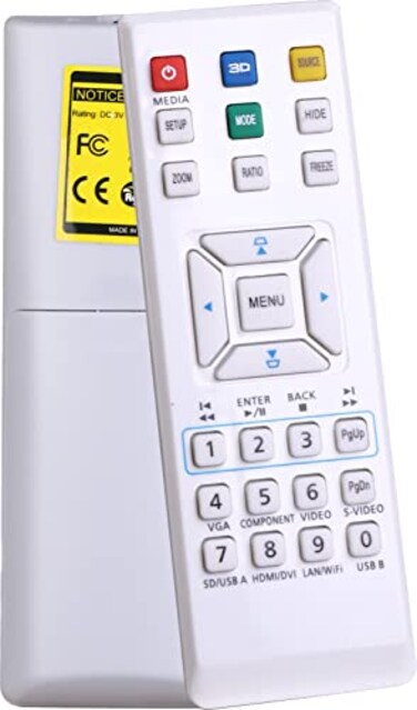 Oxumii Universal Remote Control for Acer Projector H5370BD H6510BD H7532BD H5380BD and More