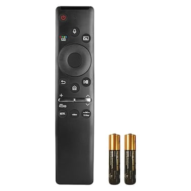 MEIWELL New 2 in 1 BN5901330A RMCSPR1AP1 BN5901329A Voiced Remote Control for Samsung QLED 8K UHD TV UN55TU850DFXZA UN55TU8200FXZA UN65TU8200 UN85TU8000FXZA Replacement Controller with Two Batteries