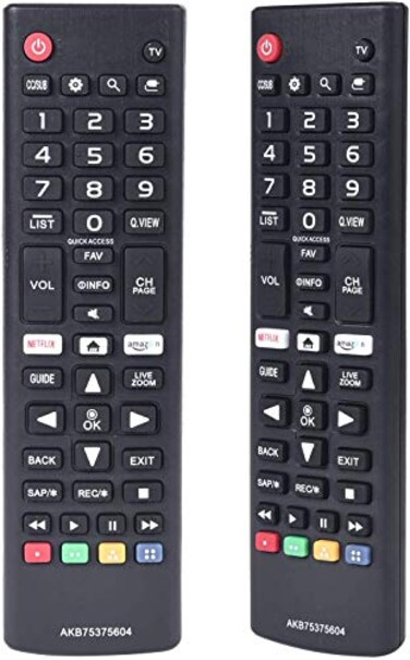 ezControl AKB75375604 Universal Remote Compatible with All LG Smart TVs