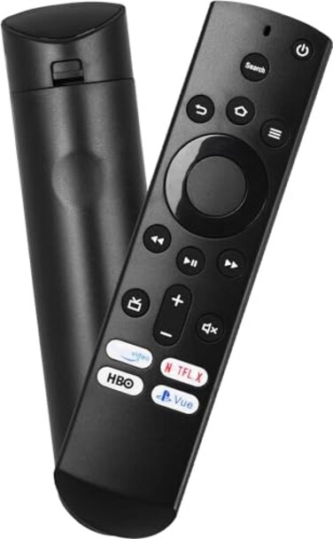 Anloti Remote Control Replacement Compatible with Insignia Toshiba Smart TVs with 4 Shortcut Buttons