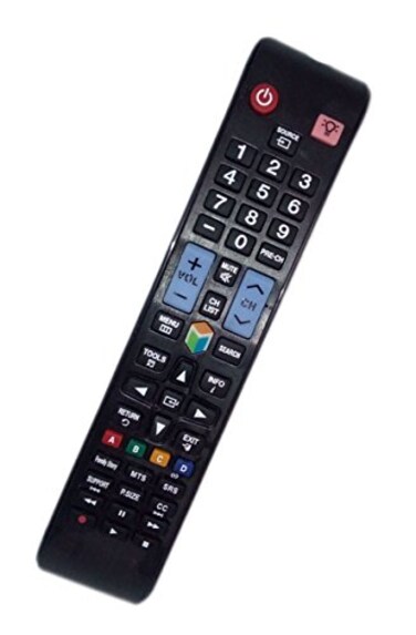 JustFine Replaced Remote Control Compatible for Samsung UN50EH5300F AA5900580A UN40EH5300F UN32EH5300FXZA UN46EH5300 LED LCD HDTV Smart TV
