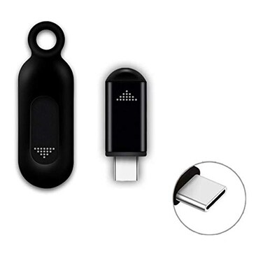 Tuanzi R09 Mini Smartphone IR Remote Controller Adapter for Android Smart Phone Mini Infrared Universal Control All in One Air ConditionerTVDVDSTB BlackType C