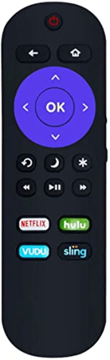 UBay Universal Remote Control Compatible with All Hisense Roku TV Sharp Roku TV No Setup Needed
