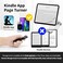 MITER Bluetooth Remote Control Page Turner Clicker for Boox eReader TikTok Scrolling YouTube Shorts Reels Camera for iOS iPad iPhone Android Galaxy Phone Tablet White