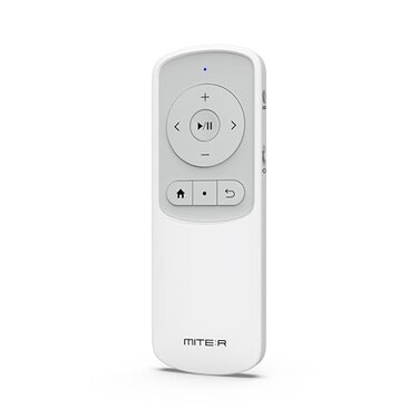 MITER Bluetooth Remote Control Page Turner Clicker for Boox eReader TikTok Scrolling YouTube Shorts Reels Camera for iOS iPad iPhone Android Galaxy Phone Tablet White