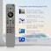 PGLYOUNI RMFTX910U Voice Replacement Remote fit for Sony with Backlit Keysfor TVs from 2023 and 2024Compatible with BRAVIA XRKDXR Series X77L A95L X95L X93L A80L X90L A75L etcHas Remote Finder