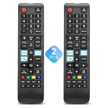 ENJOYLink Pack of 2 Universal for SamsungTVRemoteControl ReplacementCompatible with All Samsung Smart Frame QLED LED 7 Series TVs
