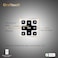 UltraPro BigEZ OneTouch Big Button Universal TV Remote for Seniors Easy to Use Replacement Remote for Samsung LG Sony Vizio Roku TV Streaming Players Backlit Buttons 2 Device White 85053