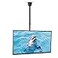 Suptek Ceiling TV Mount Fits Most 2665 inch LCD LED Plasma Panel Display with Max VESA 400x400mm Loaded up to 45kg100lbs Height Adjustable MC4602