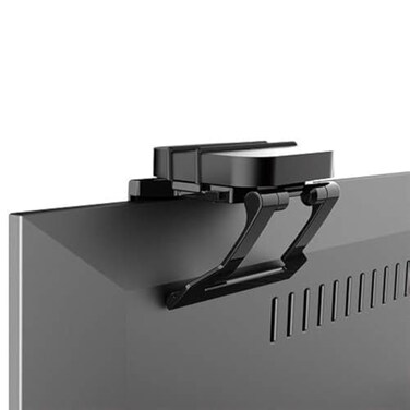 Mount Plus MPAPM0301 Top Shelf TV 5inch Wide Flat Panel Adjustable Clip Mount Holder for Streaming Device Media Boxes Speakers Mount Made for Apple TV 1 Pack 5 Inch