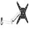 VIVO Counterbalance 26 to 55 inch TV Wall Mount Height Adjustable Fully Articulating Pneumatic Spring Arm Max 400x400mm VESA Silver MOUNTVW04G
