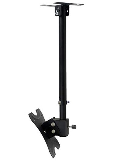 Mvpmounts Adjustable Ceiling TV Mount Bracket Fits Most 1442 LCD LED Plasma Monitor Flat Panel Screen Displays Tilt 360Swivel