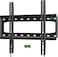 HOME VISION TV Wall Mount Fixed for Most 2665 Inch FlatCurved TVs with Max VESA 400X400mm up to 99Lbs Fits 16 Inch Wood Studs Universal Low Profile Wall Mount TV Bracket Space Saving HV8401
