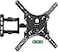ELIVED TV Wall Mount for Most 2660 Inch TVs Wall Mount Bracket Max VESA 400x400mm Swivel and Tilt Full Motion TV Mount with Single Stud Perfect Center Design Corner Mount Holds up to 77 lbs
