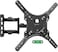 ELIVED TV Wall Mount for Most 2660 Inch TVs Wall Mount Bracket Max VESA 400x400mm Swivel and Tilt Full Motion TV Mount with Single Stud Perfect Center Design Corner Mount Holds up to 77 lbs