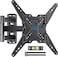 Pipishell TV Wall Mount for Most 26 32 50 5560 inch TVs Full Motion TV Mount with Swivel Tilt Extension Single Stud Wall Mount Bracket Holds up to 77 lbs Max VESA 400x400mm PIMF11