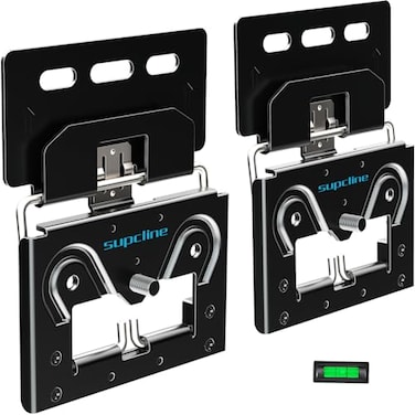 Supcline Ultra Slim TV Wall Mount Compatible with 1480 Flat Frame TVs Only 03 MicroGap Low Profile TV Mount Minimalist Look Blends Any Interior Hold up to 100Lbs
