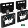 Supcline Ultra Slim TV Wall Mount Compatible with 1480 Flat Frame TVs Only 03 MicroGap Low Profile TV Mount Minimalist Look Blends Any Interior Hold up to 100Lbs